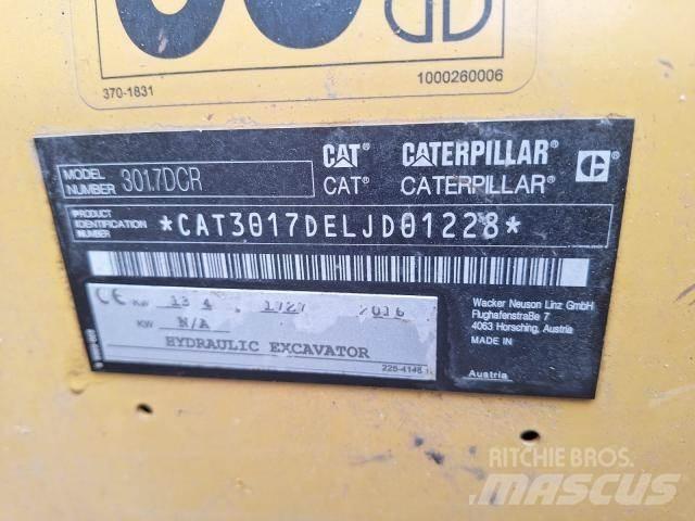CAT 301.7DCR 小型挖土機/掘鑿機<7t(小型挖掘機)