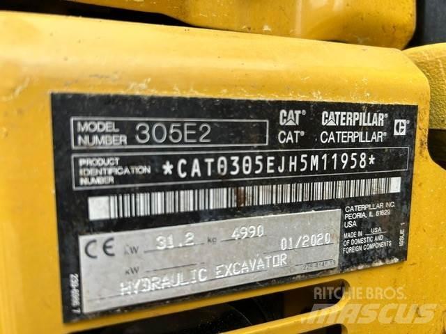 CAT 305E2 小型挖土機/掘鑿機<7t(小型挖掘機)