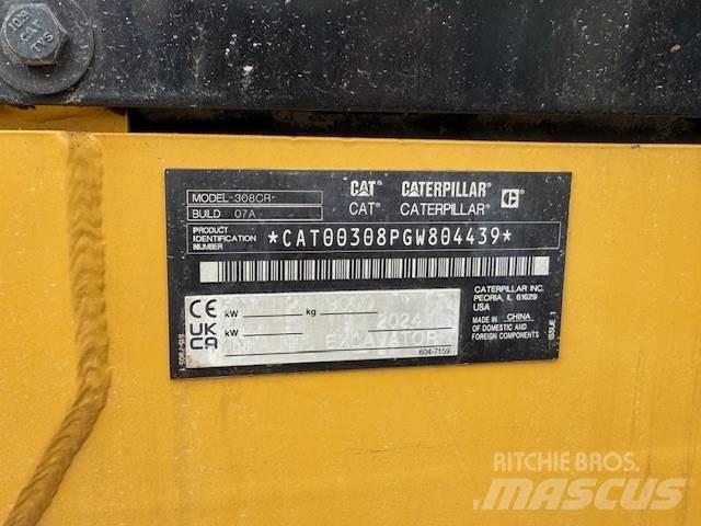 CAT 308 CR 小型挖土機/掘鑿機<7t(小型挖掘機)