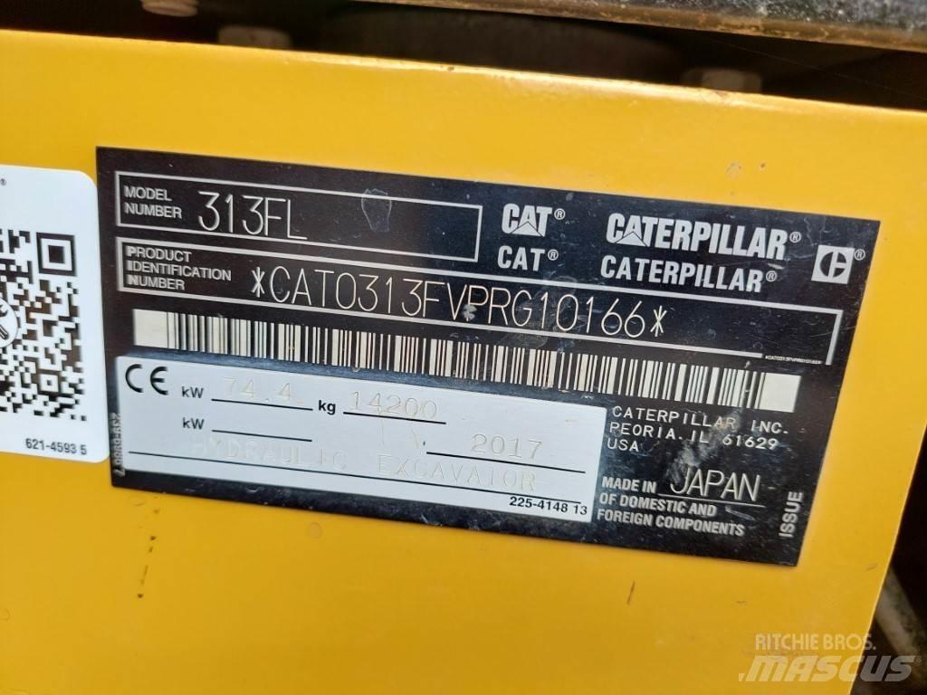 CAT 313FL 履帶式 挖土機/掘鑿機/挖掘機