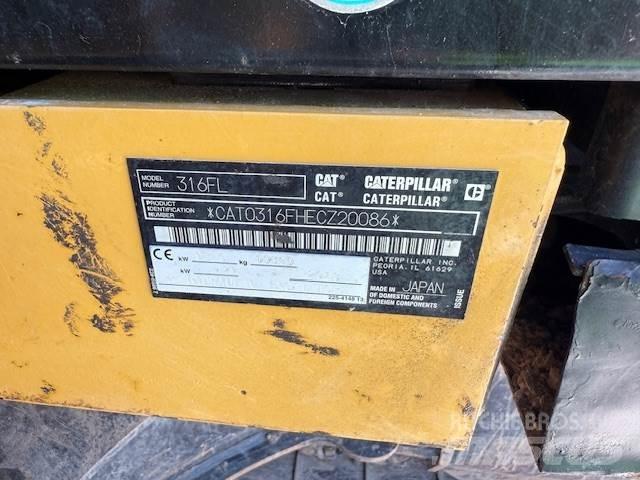 CAT 316F 履帶式 挖土機/掘鑿機/挖掘機
