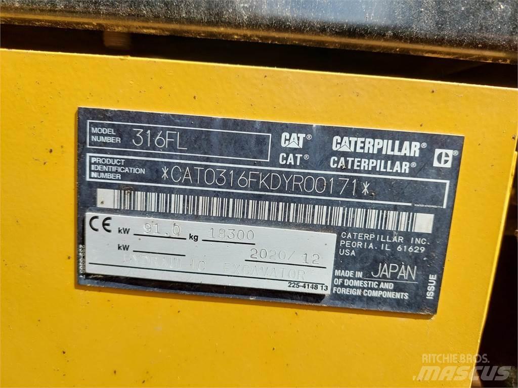 CAT 316FL 履帶式 挖土機/掘鑿機/挖掘機
