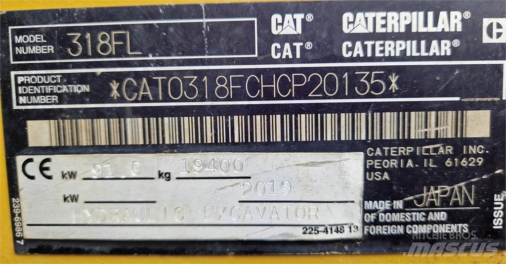 CAT 318FL 履帶式 挖土機/掘鑿機/挖掘機