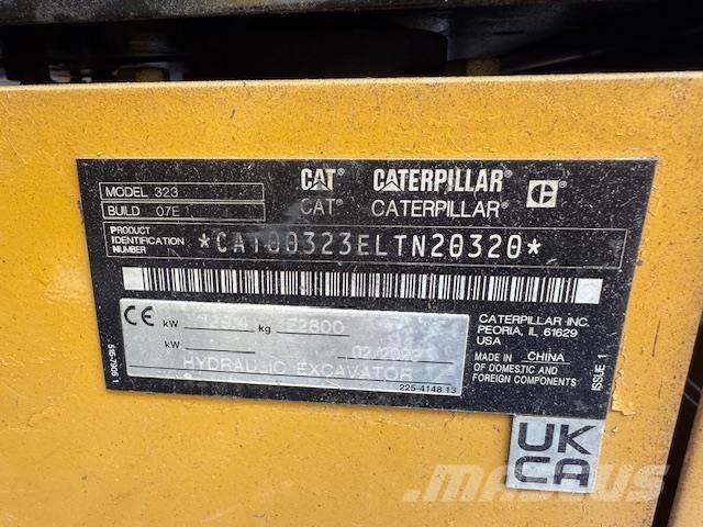 CAT 323-07 履帶式 挖土機/掘鑿機/挖掘機