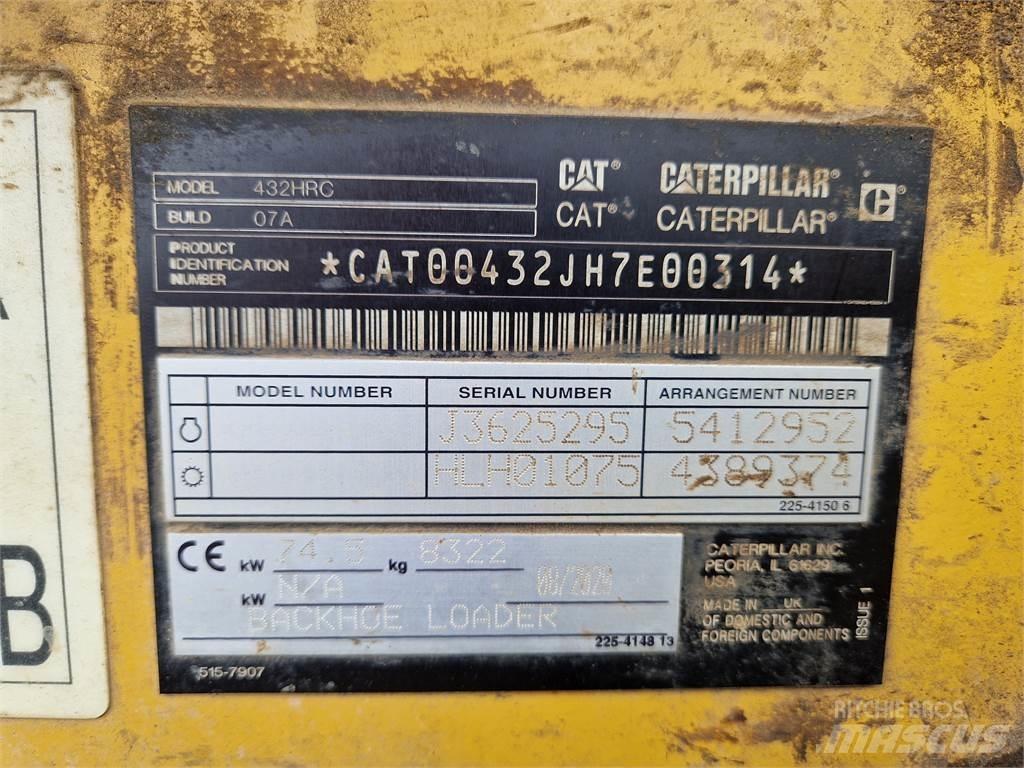CAT 432-07 反鏟裝載機