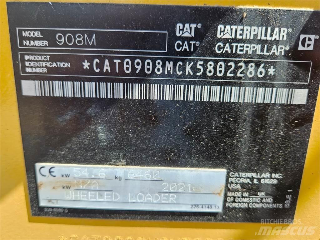 CAT 908M 輪胎式裝載機