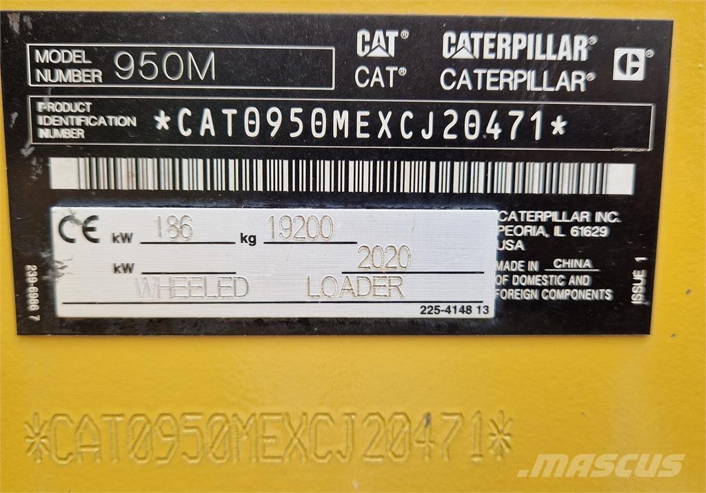 CAT 950M 輪胎式裝載機