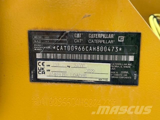 CAT 966 輪胎式裝載機