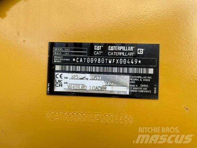 CAT 980 NG 輪胎式裝載機