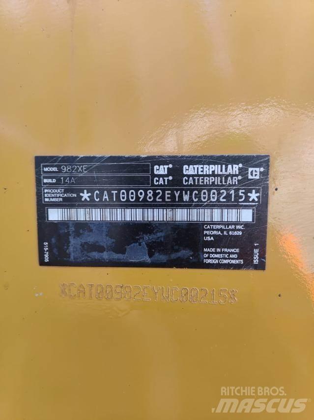 CAT 982XE 輪胎式裝載機