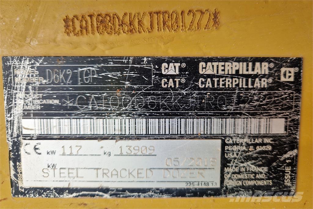 CAT D6K2 履帶推土機