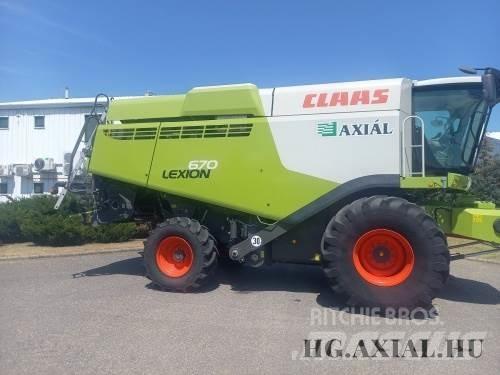 CLAAS Lexion 670 聯合收穫機