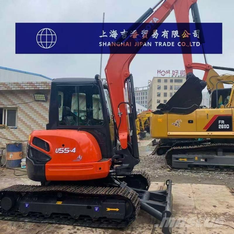 Kubota U 55-4 小型挖土機/掘鑿機<7t(小型挖掘機)