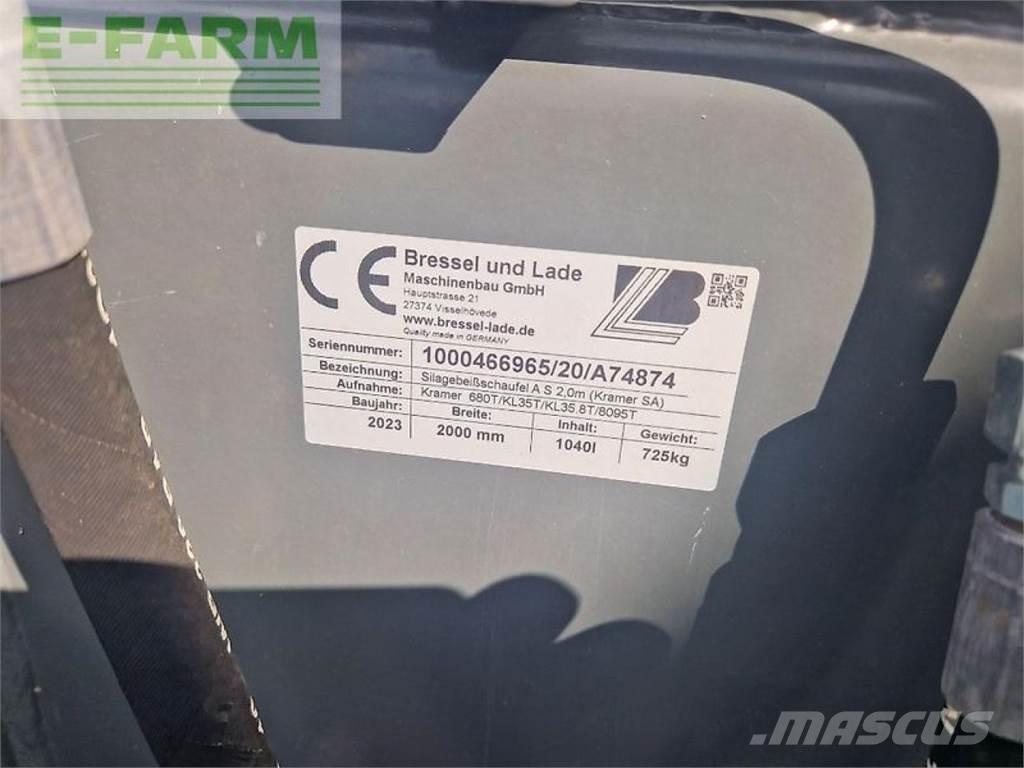 Kramer kl30.8t 農業用伸縮臂裝載機