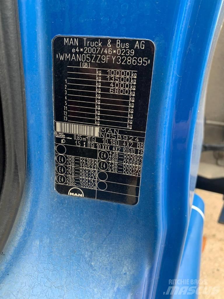 MAN TGL 10.180 運輸車輛