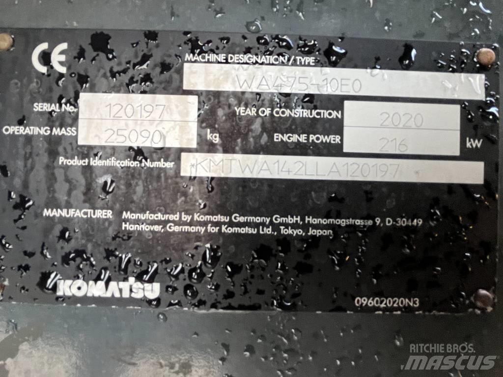 Komatsu WA 475-10 小型裝載機