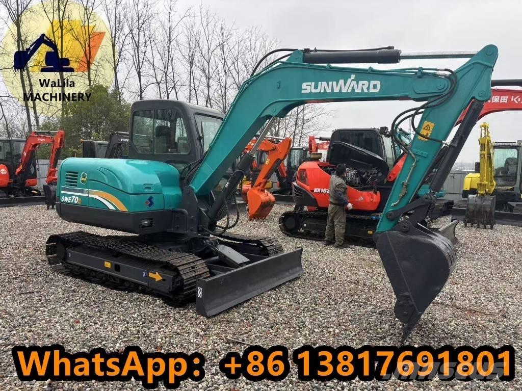 Sunward SWE 70 E 小型挖土機/掘鑿機<7t(小型挖掘機)