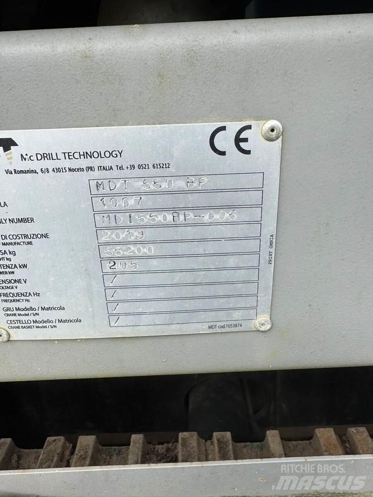  MDT 550 BP 重型鑽孔機