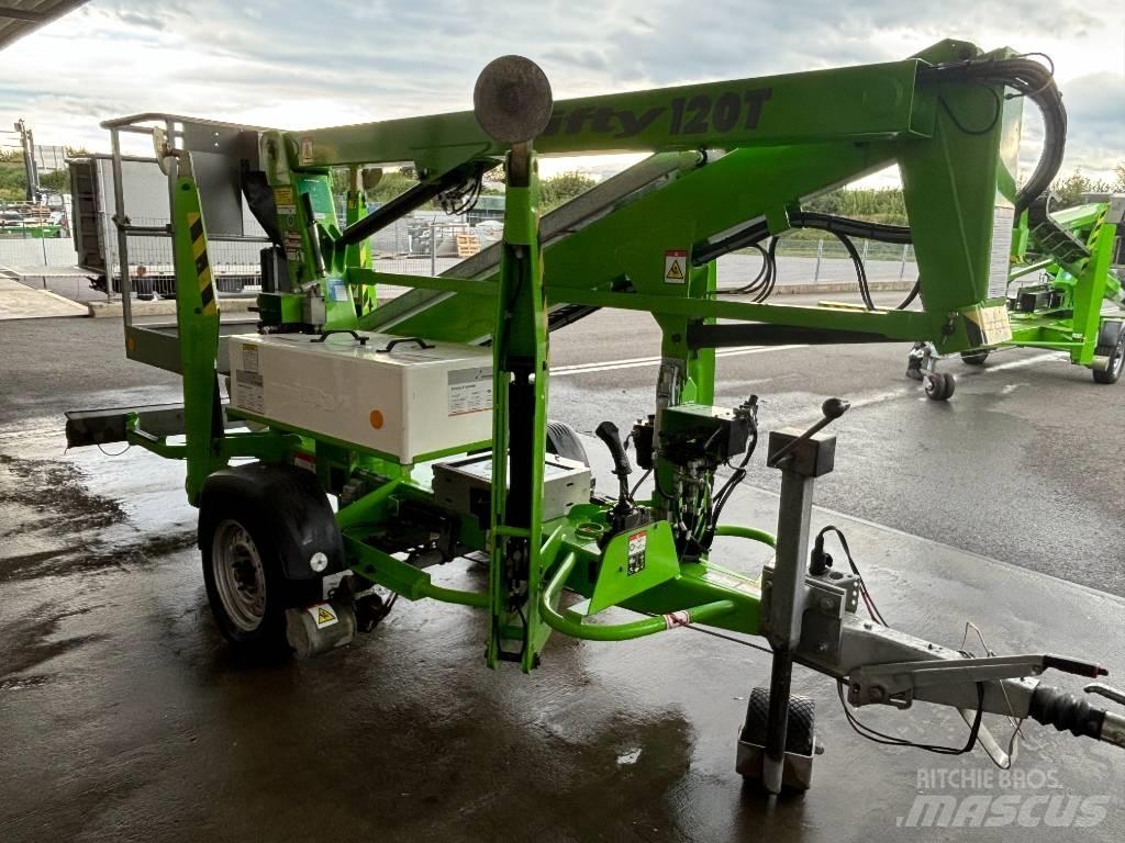 Niftylift 120 TET 拖車裝載高空作業平台