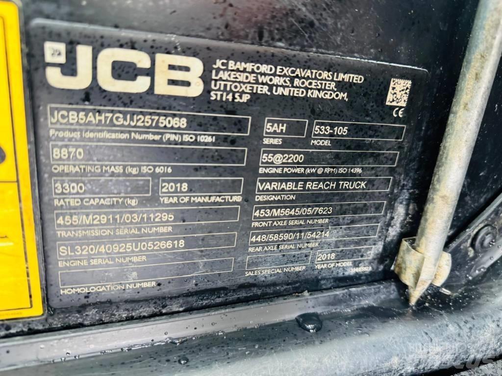 JCB 533-105 伸縮臂操作車