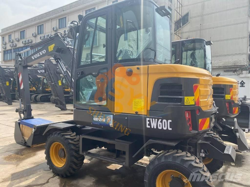 Volvo EW 60w vs 履帶式 挖土機/掘鑿機/挖掘機
