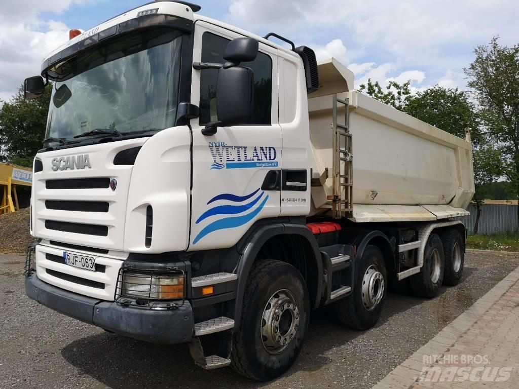 Scania G 480, 8x4 傾卸式卡車