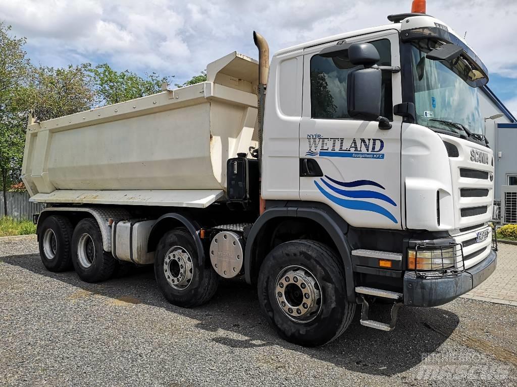 Scania G 480, 8x4 傾卸式卡車