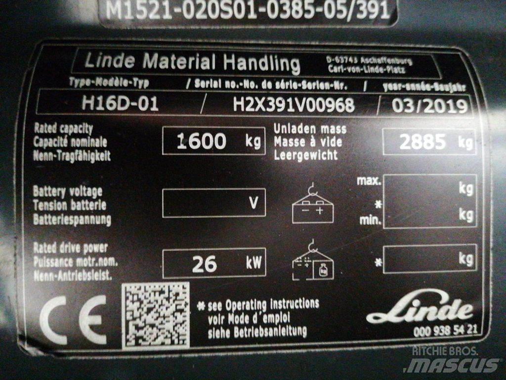 Linde H16D-01 柴油卡車