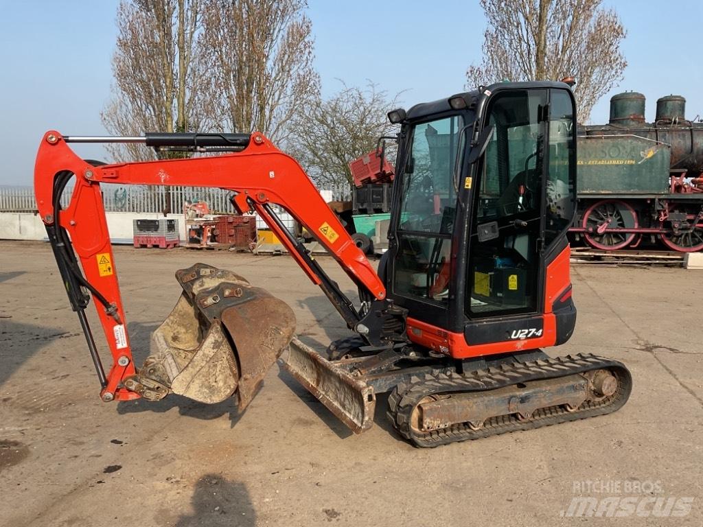 Kubota U27-4 小型挖土機/掘鑿機<7t(小型挖掘機)