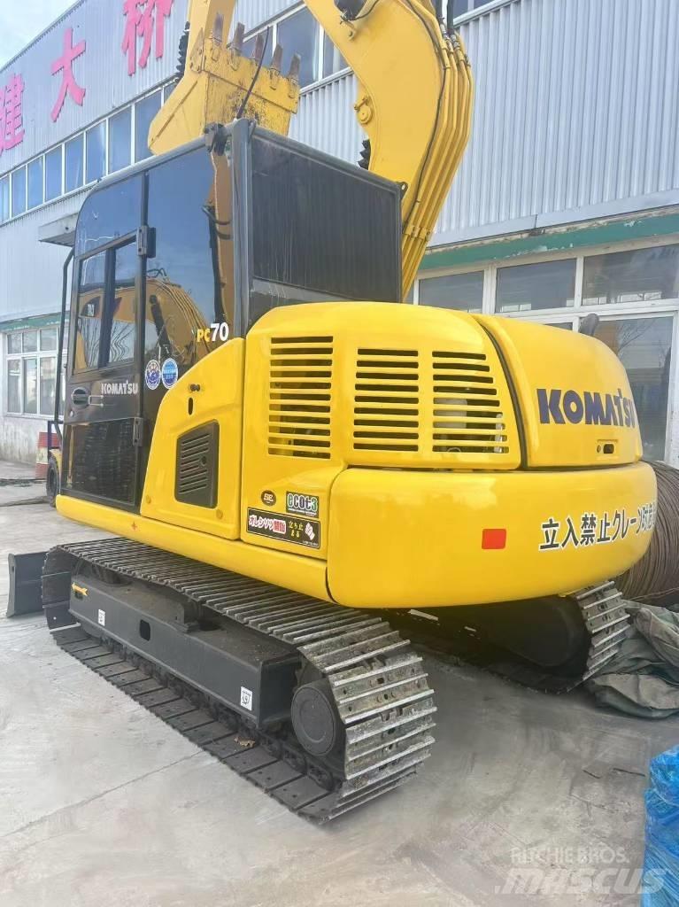 Komatsu PC 70 小型挖土機/掘鑿機<7t(小型挖掘機)