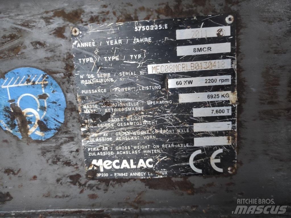 Mecalac 8 M CR 履帶式 挖土機/掘鑿機/挖掘機