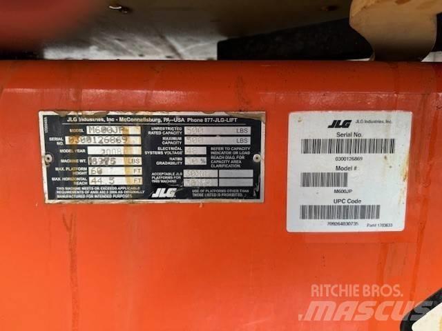 JLG M 600 JP 曲臂高空作業車