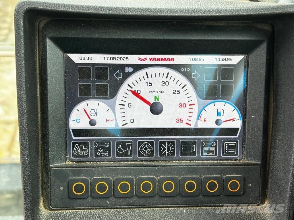 Yanmar B 110 W 旋轉式挖土機/掘鑿機/挖掘機