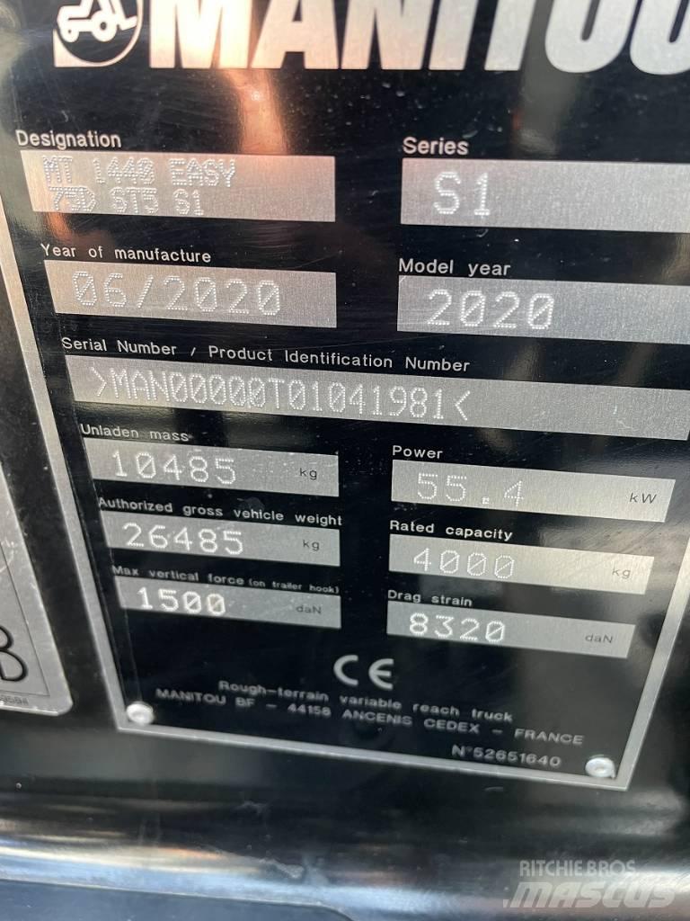 Manitou MT 1440 EASY 伸縮臂操作車