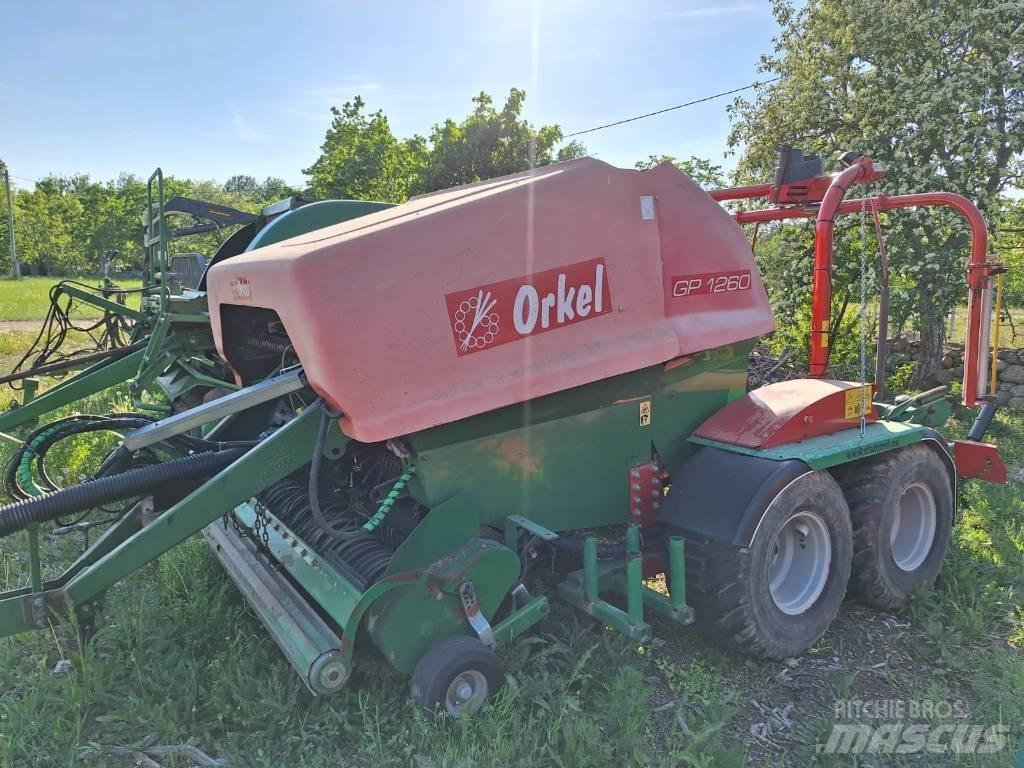 Orkel GP1260 圓型牧草打包機