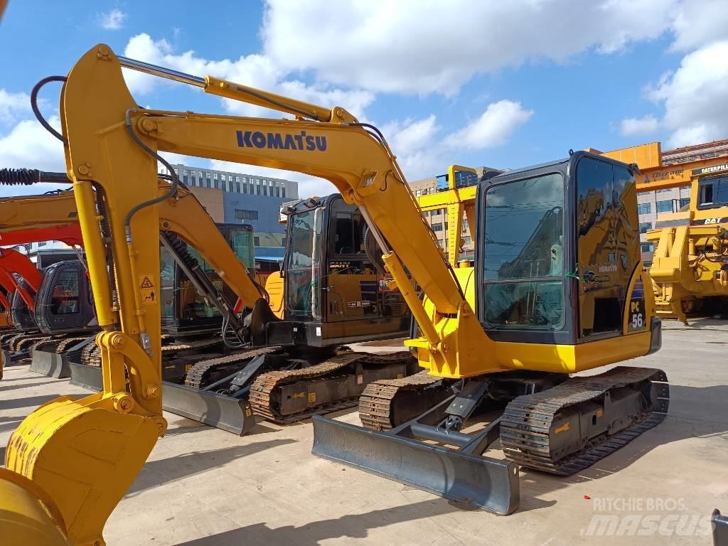 Komatsu PC 56 小型挖土機/掘鑿機<7t(小型挖掘機)