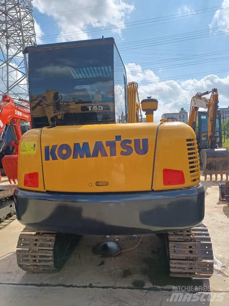 Komatsu PC 56 小型挖土機/掘鑿機<7t(小型挖掘機)