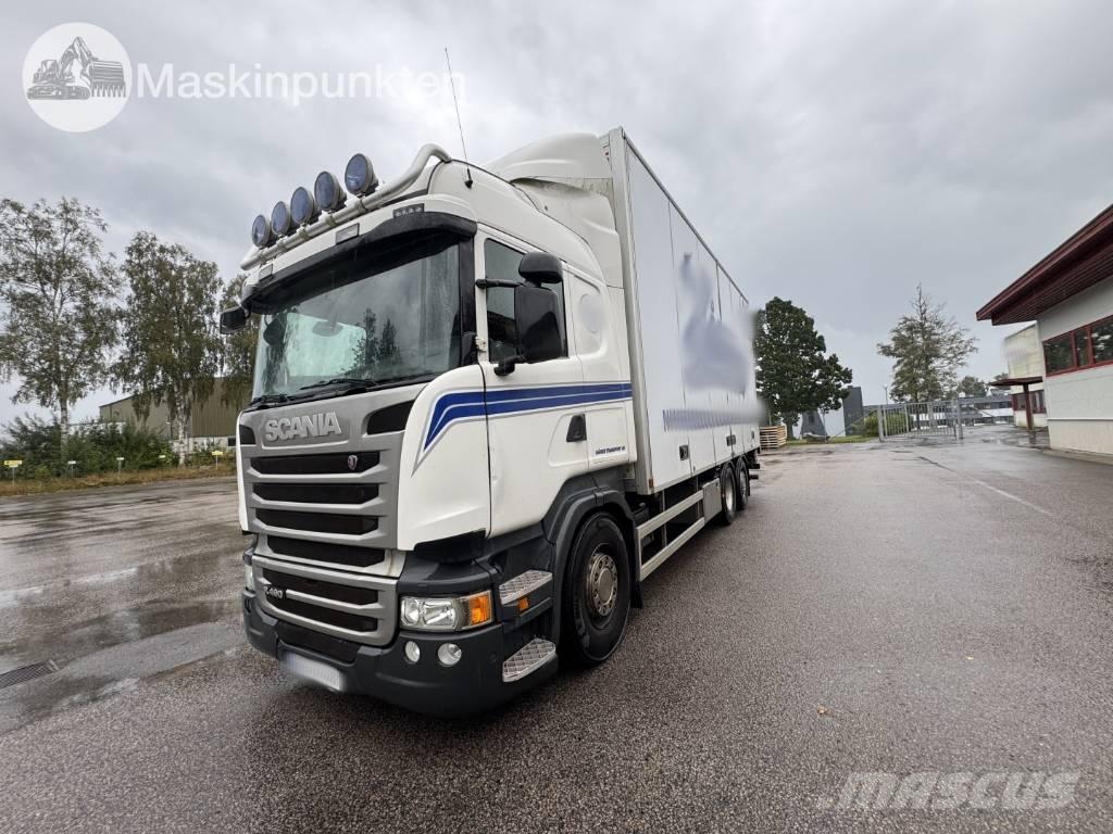 Scania R 490 貨箱式卡車