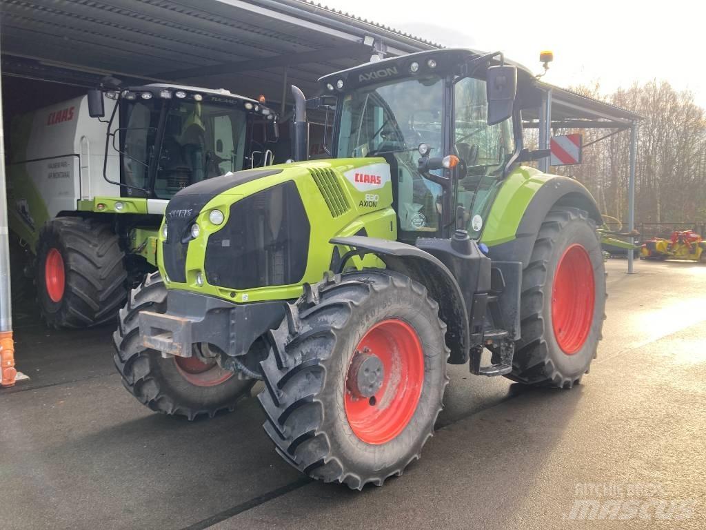CLAAS Axion 830 CIS 曳引機