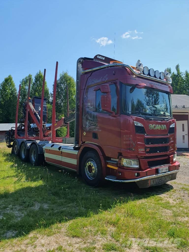 Scania R 650 木材貨車