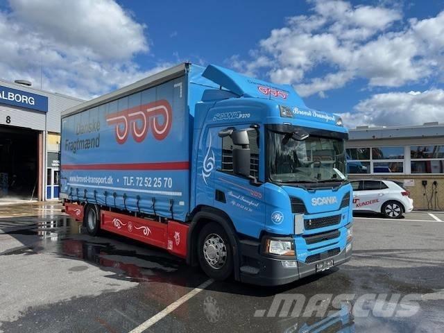 Scania P 370 篷布卡車