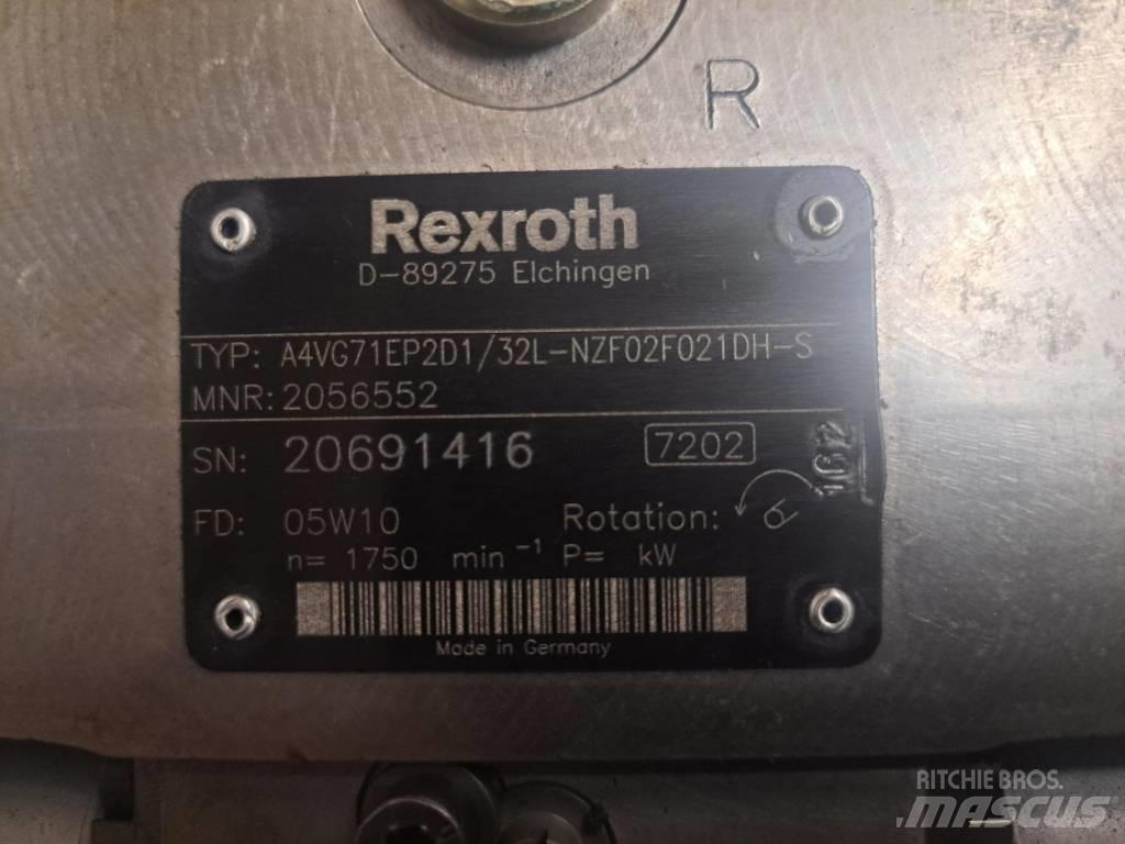 Rexroth A4VG71 EP2D1 油壓
