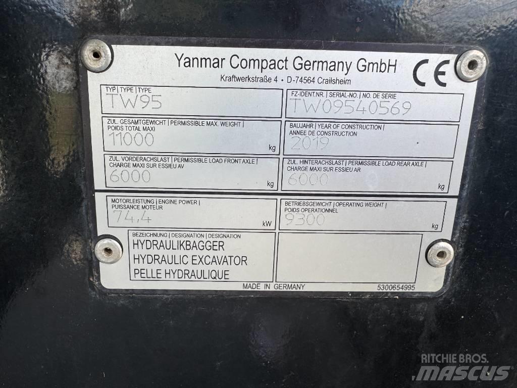 Yanmar / Schaeff TW95 旋轉式挖土機/掘鑿機/挖掘機