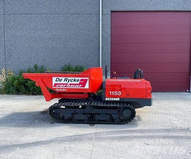 Kubota KC250HR 履帶式傾卸車/翻斗車
