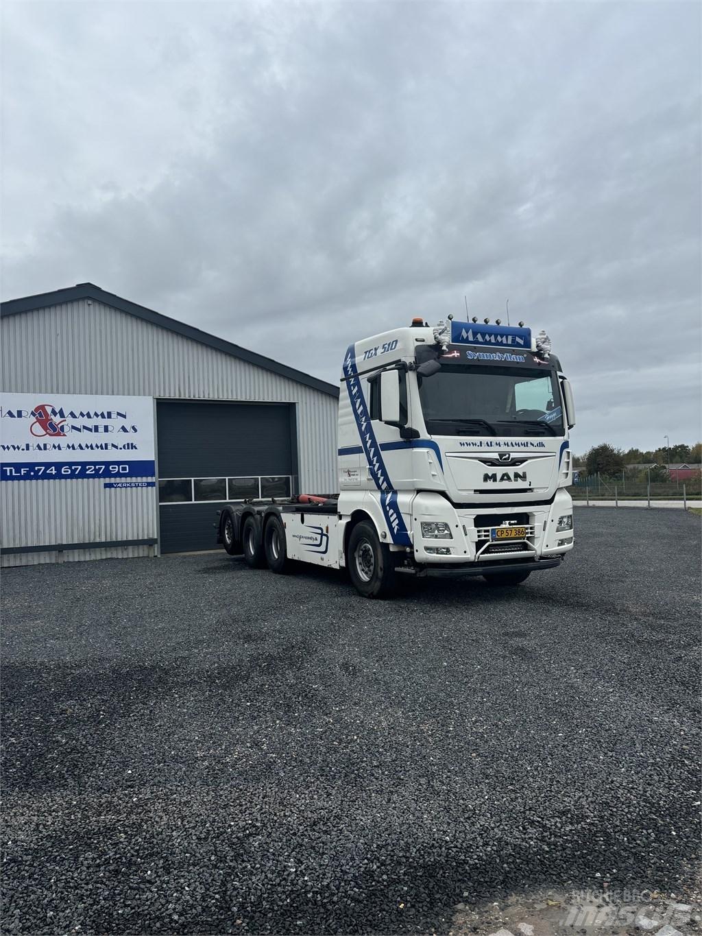 MAN TGX 35.510 吊鉤式起重車