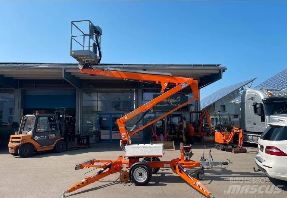 Niftylift 120 TAC 拖車裝載高空作業平台