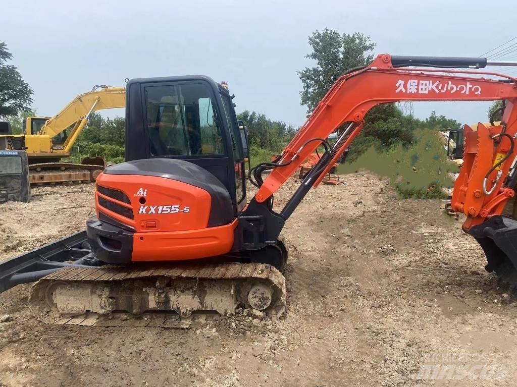 Kubota KX 155 小型挖土機/掘鑿機<7t(小型挖掘機)