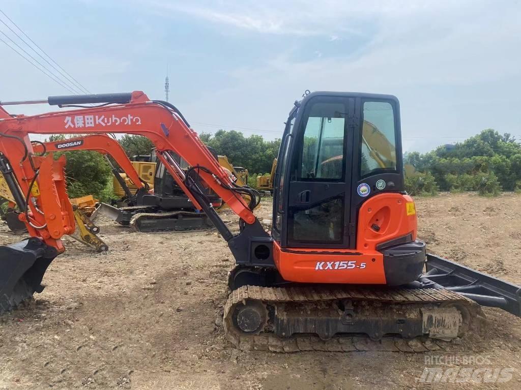 Kubota KX 155 小型挖土機/掘鑿機<7t(小型挖掘機)