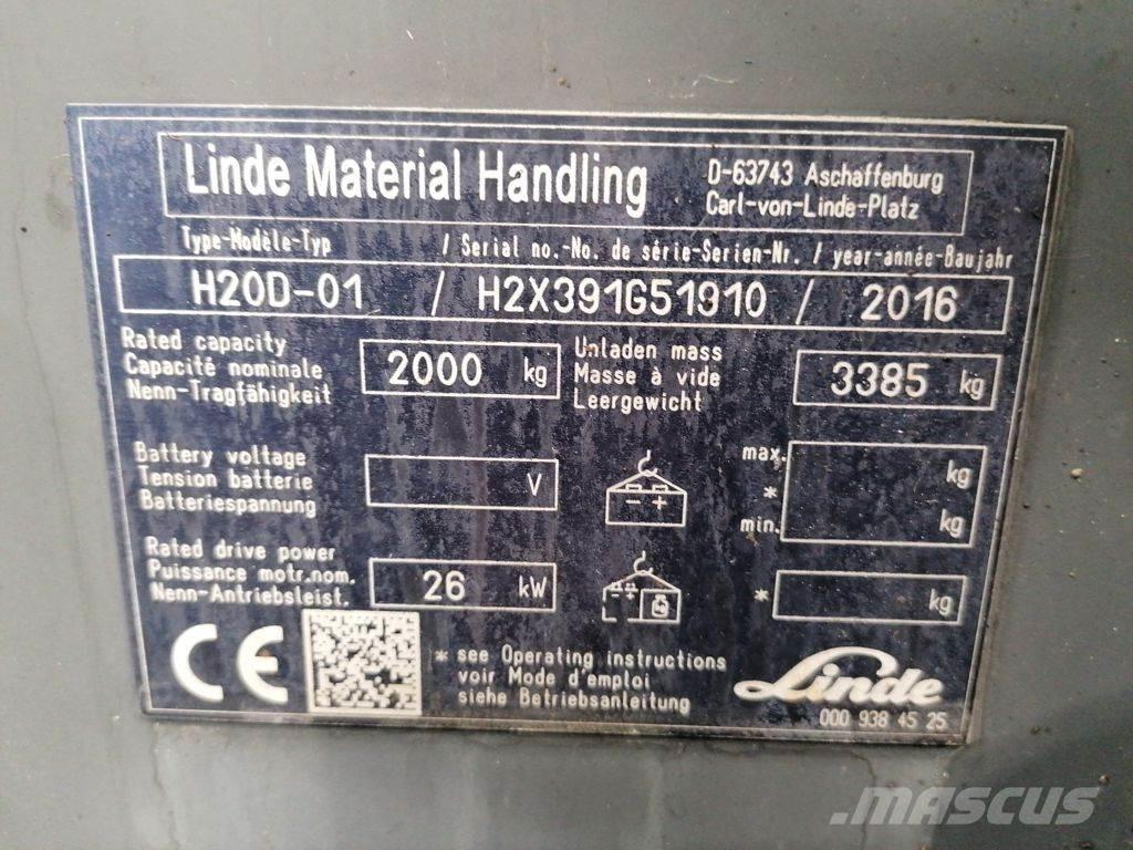 Linde H20D-01 柴油卡車
