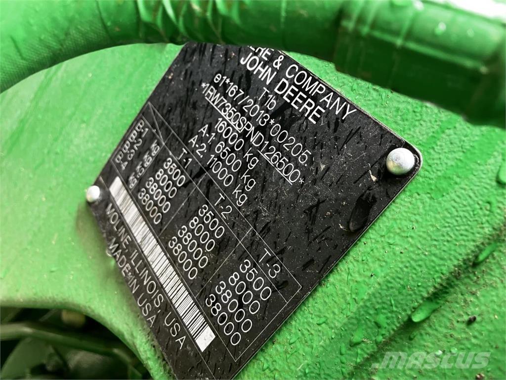 John Deere 7R 350 曳引機